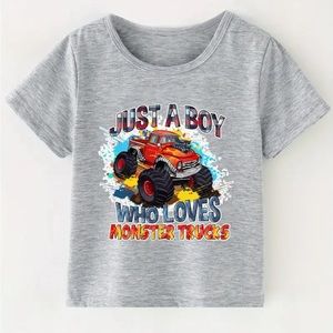 NIB toddler monster truck shirt
